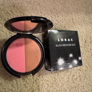 LORAC Blush/Bronzer Duo - Vibrant Pink and Warm Tan